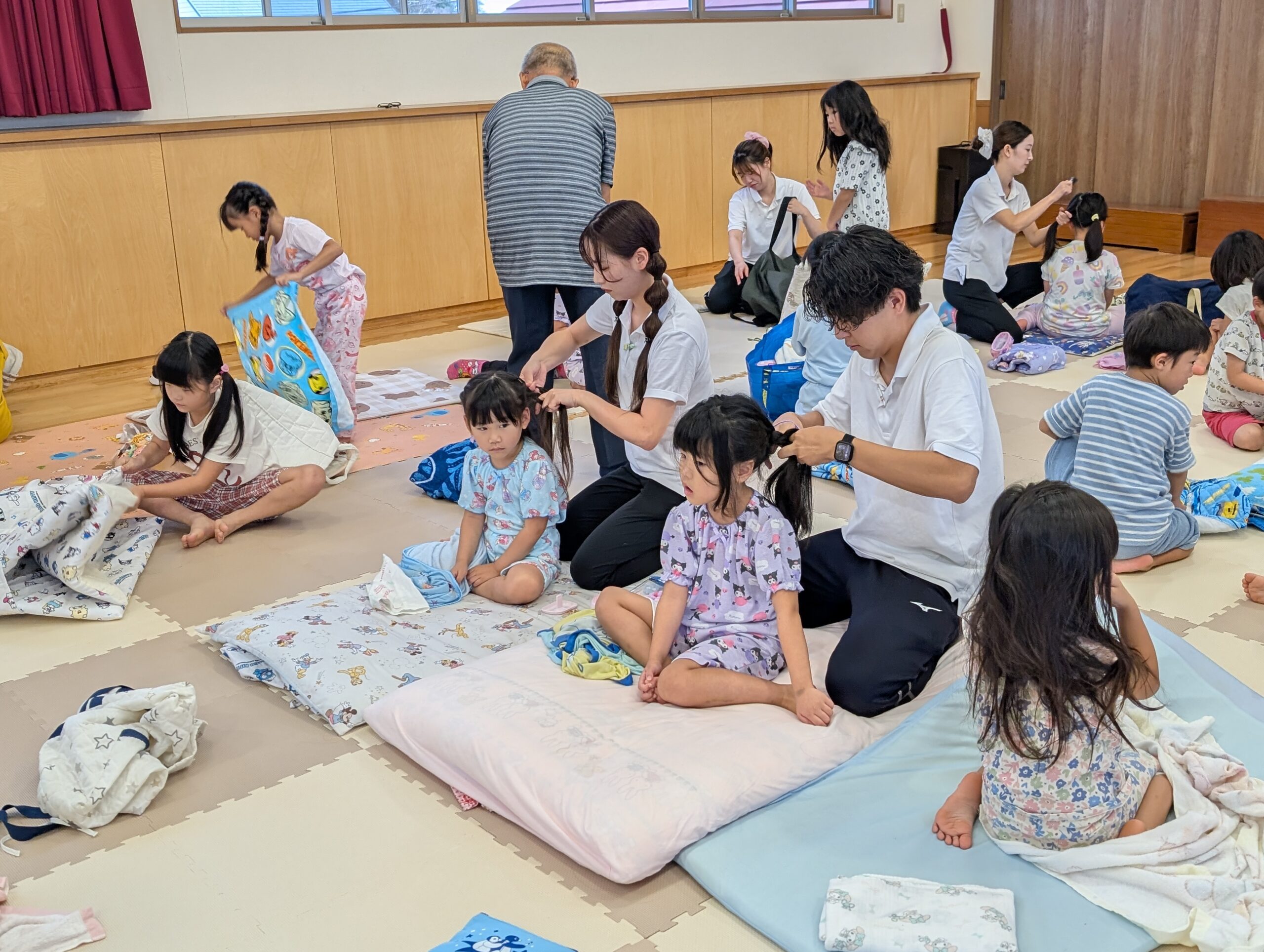 お泊り保育2日目の様子① | すみれこども園
